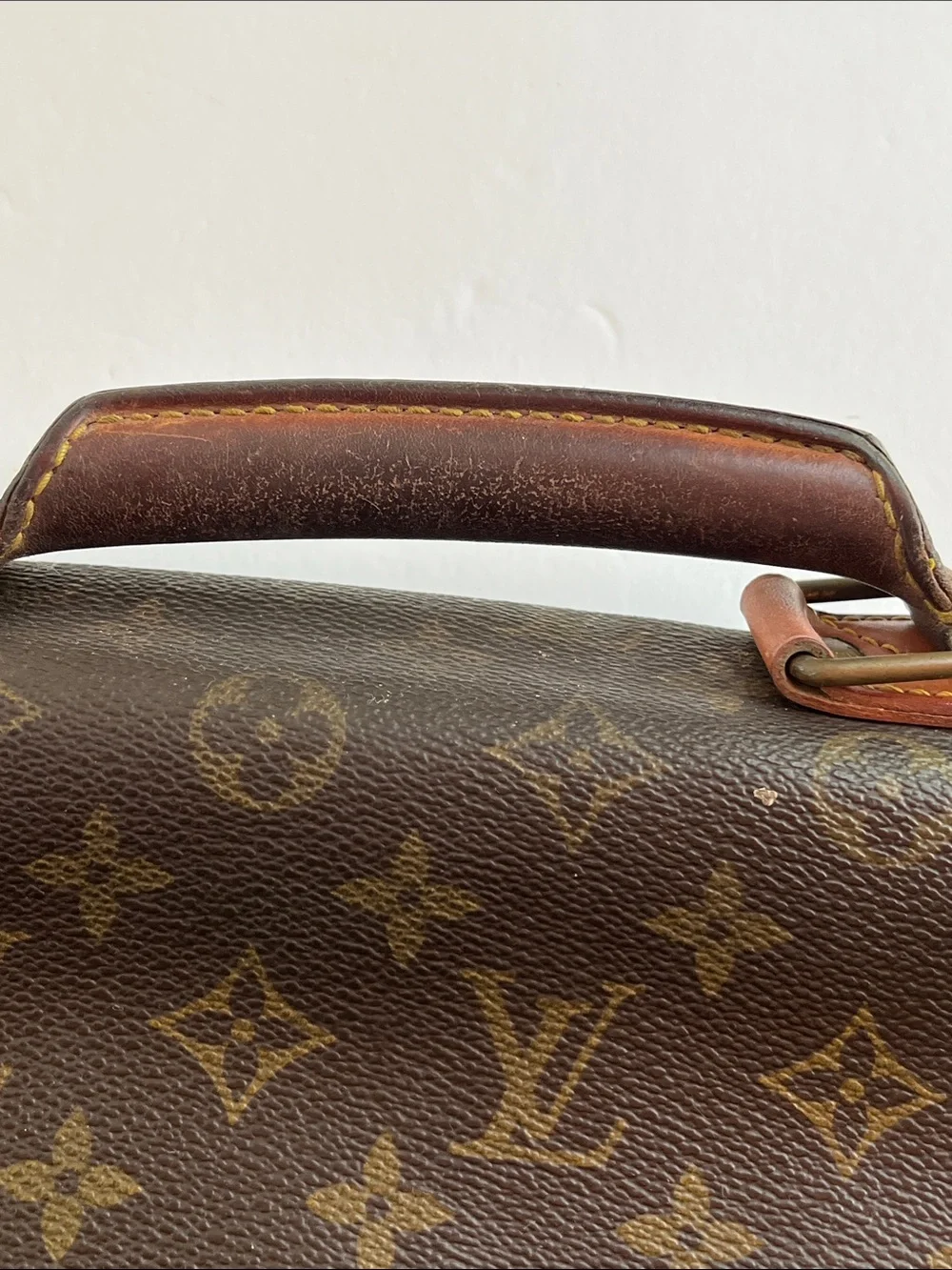 Vintage Louis Vuitton Monogram Canvas Briefcase